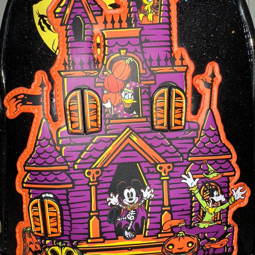 2024 Disney Parks Exclusive Haunted House Loungefly - Picture 6 of 13